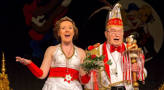 Das diesjährige Bleicheröder Prinzenpaar: Tochter und Vater Mohs (Foto: A.Weigel) Das diesjährige Bleicheröder Prinzenpaar: Tochter und Vater Mohs (Foto: A.Weigel)