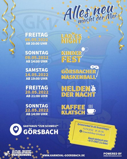 Alles neu macht der Mai (Foto: GKV) Alles neu macht der Mai (Foto: GKV)