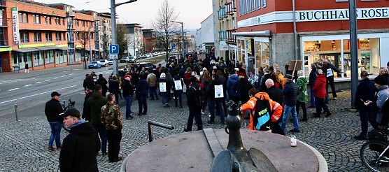 Montags-Spaziergang in Nordhausen (Foto: agl) Montags-Spaziergang in Nordhausen (Foto: agl)