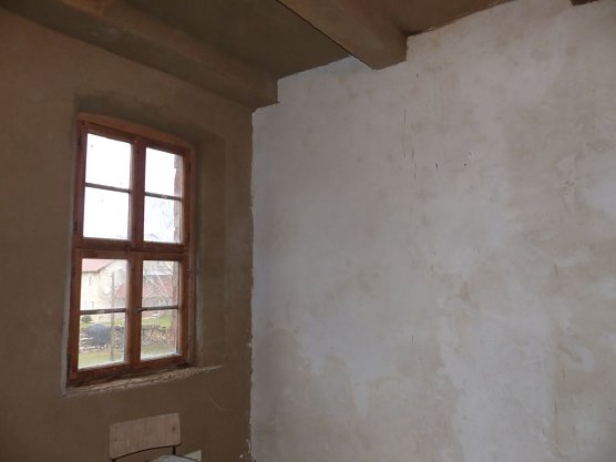 Sanierungsstand des Pilgerzimmers (Foto: Norbert Patzelt) Sanierungsstand des Pilgerzimmers (Foto: Norbert Patzelt)