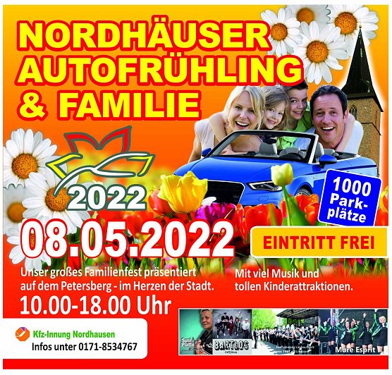 Der Nordh&auml;user Autofr&uuml;hling kehrt zur&uuml;ck (Foto: Medienhaus Heck)