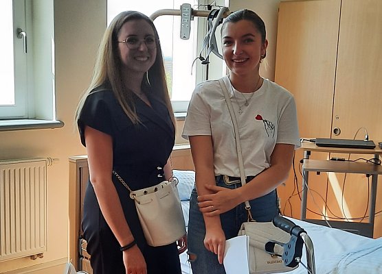 Franz&ouml;sische Praktikantinnen in Nordhausen (Foto: S.Daehn)