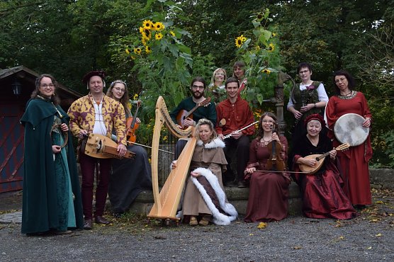 ars canendi wird in Sollstedt f&uuml;r mittelalterliche Kl&auml;nge sorgen (Foto: Regina Englert)