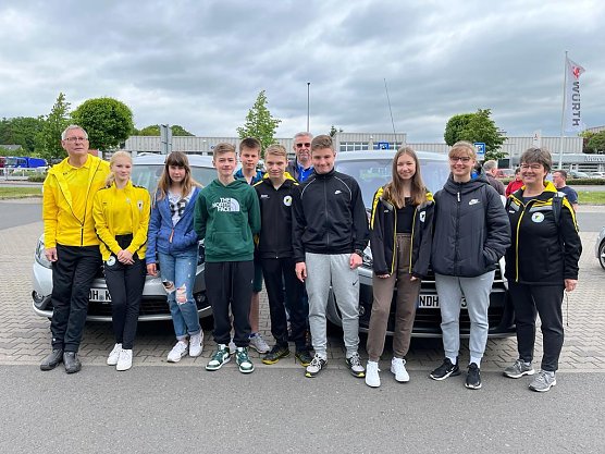 Die Nordh&auml;user Delegation des Schwimmvereins SVN '90 reiste Ende Mai ins d&auml;nische Esbjerg (Foto: SVN 90)