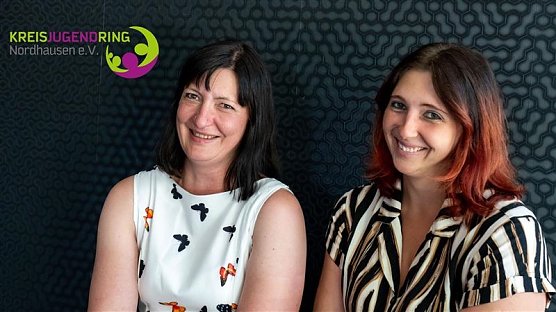 Antje G&auml;de und Nadja G&uuml;lzow (v.l.n.r.) (Foto: ThINKA Nordhausen)