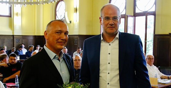 Dirk Schimm wurde heute zum zweiten Beigeordneten im Landratsamt gewählt (Foto: agl) Dirk Schimm wurde heute zum zweiten Beigeordneten im Landratsamt gewählt (Foto: agl)