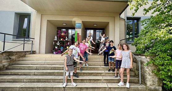 Evangelische Grundschule Nordhausen mit Sch&uuml;lern der Klasse 3a (Foto: Evangelische Grundschule Nordhausen)