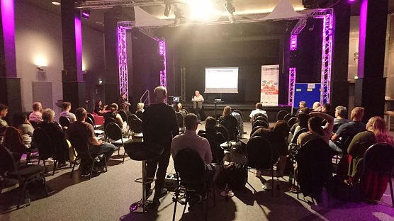 Die Fachtagung im Clubhaus war heute gut besucht (Foto: agl) Die Fachtagung im Clubhaus war heute gut besucht (Foto: agl)