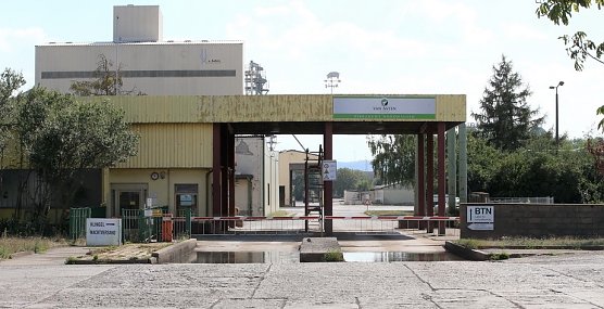 Betriebseingang der Van Asten Group auf der Nordh&auml;user Darre (Foto: S.Dietzel)