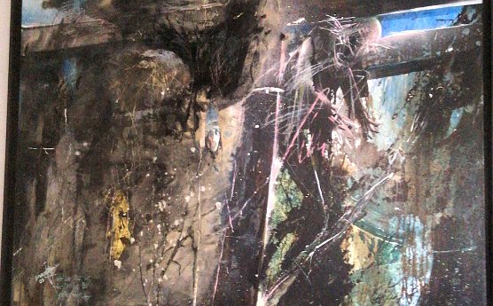 Gem&auml;ldeausschnitt Karin Kicker (Foto: C.Mitzlaff)