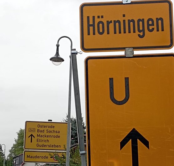 Hier ist Mauderode noch nicht als gesperrt gekennzeichnet (Foto: privat) Hier ist Mauderode noch nicht als gesperrt gekennzeichnet (Foto: privat)