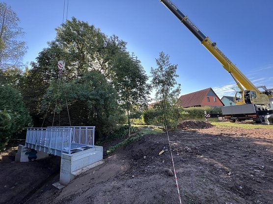 Neue Brücke in Herreden (Foto: Stadtverwaltung Nordhausen) Neue Brücke in Herreden (Foto: Stadtverwaltung Nordhausen)