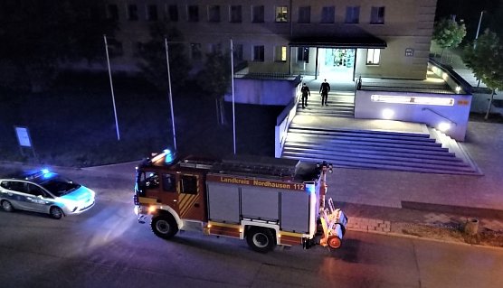 Einsatz am Sozialgericht heute Morgen (Foto: privat)