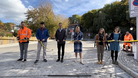 Freie Fahrt hei&szlig;t es ab sofort wieder in der Elisabethstra&szlig;e (Foto: Stadtverwaltung Nordhausen)