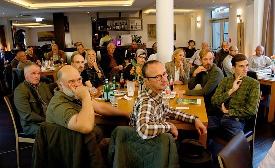 Blick in das Auditorium (Foto: Hegegemeinschaft S&uuml;dharz)