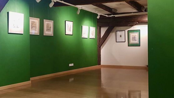 Ausstellung im "Grünen Salon" der Flohburg (Foto: Stadtverwaltung Nordhausen) Ausstellung im "Grünen Salon" der Flohburg (Foto: Stadtverwaltung Nordhausen)