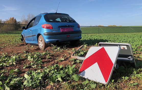 Unfallflucht bei Nora (Foto: S.Dietzel)