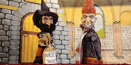 Hotzenplotz und Zwackelmann kommen nach Bleicherode (Foto: Staufenberger Puppentheater) Hotzenplotz und Zwackelmann kommen nach Bleicherode (Foto: Staufenberger Puppentheater)