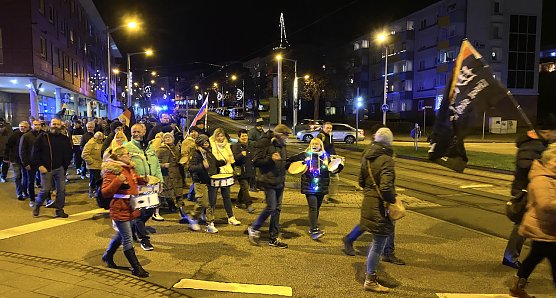 Montagsspaziergang nach der Montagsdemon (Foto: oas)
