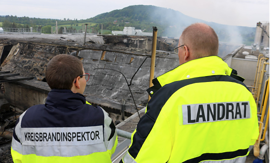 Gehörte zu den schwersten Stunden des Jahres: der Bäckerei-Großbrand in Bleicherode (Foto: J.Piper) Gehörte zu den schwersten Stunden des Jahres: der Bäckerei-Großbrand in Bleicherode (Foto: J.Piper)