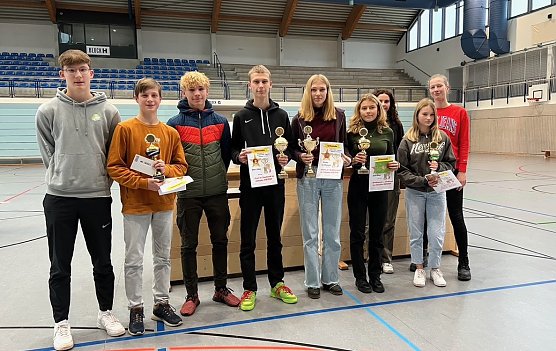 Sportlerehrung des Herder-Gymnasiums gestern in der Wiedigsburghalle (Foto: H.Roeder)