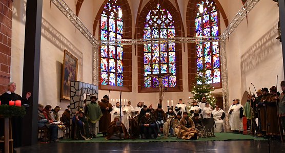 Gottesdienst mit den Nordth&uuml;ringer Werkst&auml;tten (Foto: NTW)