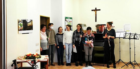 Musik zur Adventsfeier im St. Josefshaus (Foto: K.Cieslak)