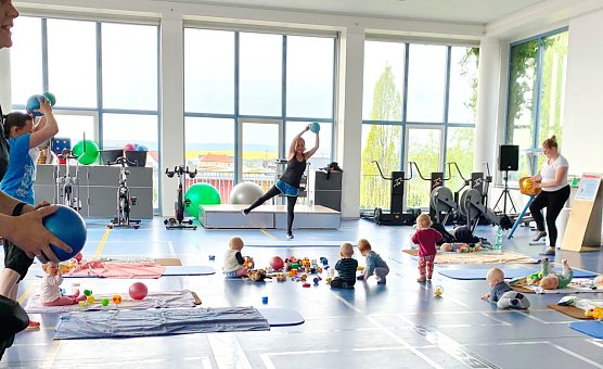 Gemeinsam fit als Familie (Foto: Kreisjugendring)