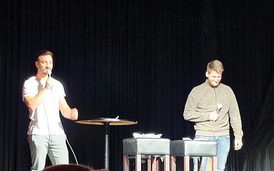 Nicht jedermanns Sache: Jannes und Paul (Foto: nnz)