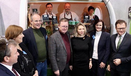 Auf der Gr&uuml;nen Woche (Foto: J.Piper)