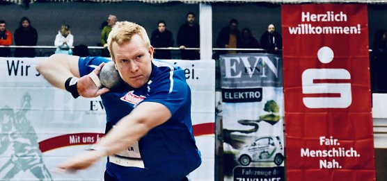 Kugelstoß-Indoor in Nordhausen (Foto: agl) Kugelstoß-Indoor in Nordhausen (Foto: agl)