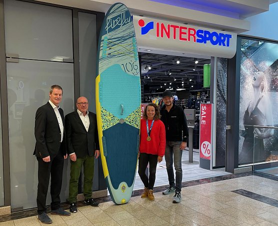 Auf Sponsorensuche in der Marktpassage (Foto: A.Meyer)