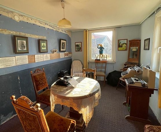 Das Wolf-Zimmer im Museum Hainrode (Foto: G.Zeitler)