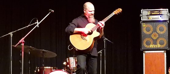 Furioser Vorgeschmack: Jeff Aug (Foto: nnz)