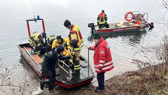 Einsatz der Rettungskr&auml;fte am heutigen Sonntag (Foto: S.Dietzel)