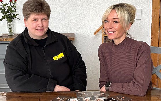 HEDA-Koordinatorin Karin Spitschka (l.) und Bereichsleiterin Lysann Herwig (Foto: &copy; HORIZONT)