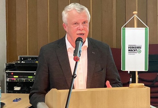 Vereinsvorsitzender Olaf Salomon steht beispielhaft f&uuml;r die erfolgreiche Arbeit der Kreisverkehrswacht (Foto: oas)