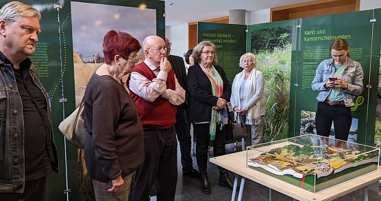 Ausstellung im Th&uuml;ringer Landtag (Foto: LPV)