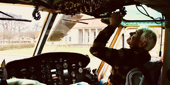 Nach 30 Jahren wieder auf dem Platz - die erste Nordh&auml;user Rettungsfliegerstaffel kam am Wochenende wieder zusammen (Foto: agl)