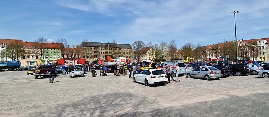 Aufstellung genommen (Foto: nnz)