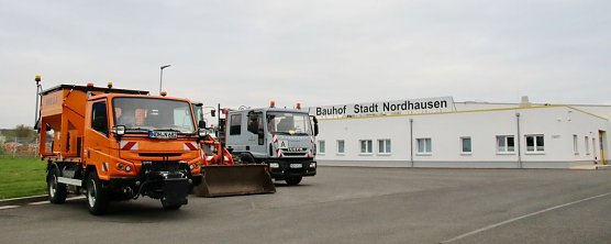 Der neue Nordh&auml;user Bauhof wurde heute offiziell eingeweiht (Foto: agl)