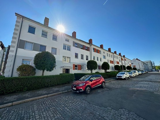 WBG Objekt in der Lindenstraße (Foto: WBG Südharz) WBG Objekt in der Lindenstraße (Foto: WBG Südharz)