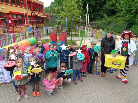 Verkehrserziehung am Lohmarkt (Foto: Johanniter Unfall Hilfe)