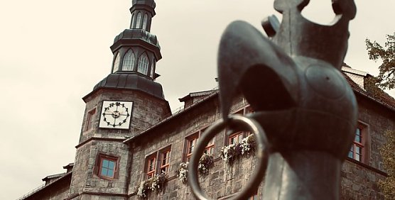 Im Nordh&auml;user Rathaus wurden heute zwei bis dato versiegelte B&uuml;ror&auml;ume wieder ge&ouml;ffnet (Foto: agl)