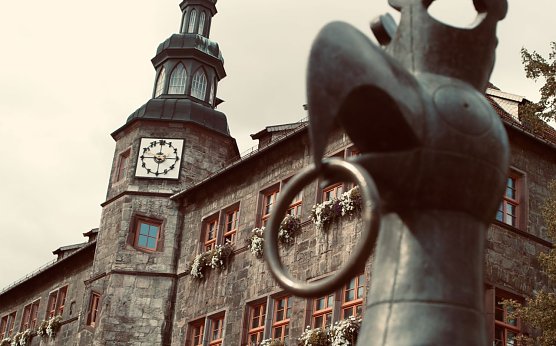 Im Nordhäuser Rathaus wehrt sich Michael Kramer gegen Vorwürfe aus dem Landratsamt (Foto: agl) Im Nordhäuser Rathaus wehrt sich Michael Kramer gegen Vorwürfe aus dem Landratsamt (Foto: agl)
