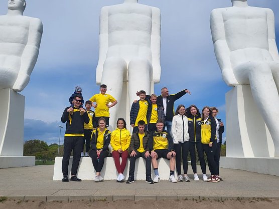 Nordhausen Wassertalente waren wieder beim gr&ouml;&szlig;ten Kinder- und Jugendwettkampf im d&auml;nsichen Esbjerg am Start (Foto: SVN 90)