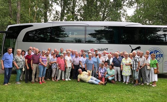 Die Herzsportgruppe des SV Medizin Nordhausen war unterwegs (Foto: W.Ro&szlig;mell)