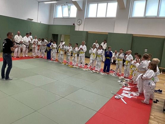 Judo Pr&uuml;fung bei der TSG Salza (Foto: TSG Salza)