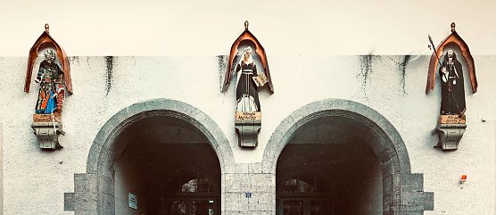 Geht es nach Wolfgang M&uuml;ller, w&uuml;rden die drei Nordh&auml;user Ottonen am Neuen Rathaus einen Platz finden. In das Modell hat M&uuml;ller viel Arbeit gesteckt, final ist das als Entwurf aber nicht. (Foto: Wolfgang M&uuml;ller)