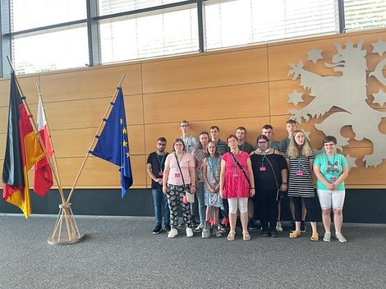 Delegation der Nordth&uuml;ringer Lebenshife zu Gast im Landtag (Foto: Joachim Claus)